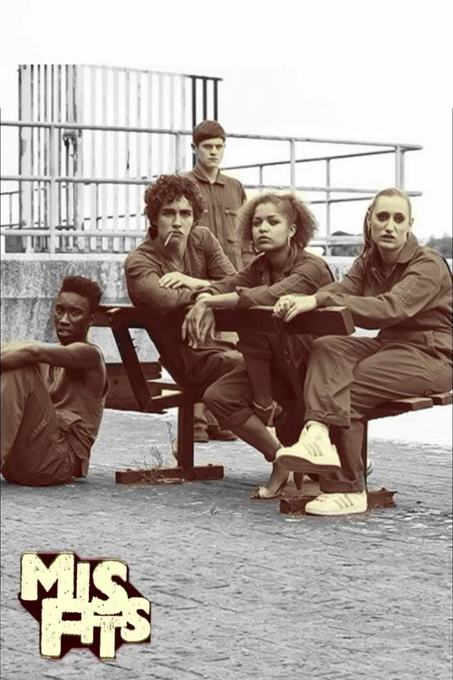 Official theatrical poster for Misfits (2009)