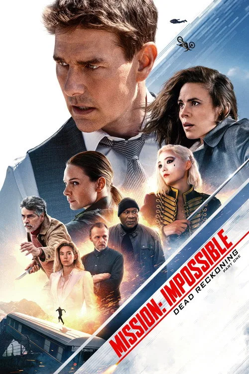 Official theatrical poster for Mission: Impossible - Dead Reckoning Part One (2023)