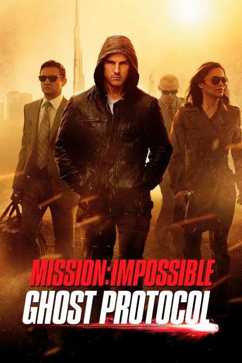 Official theatrical poster for Mission: Impossible - Ghost Protocol (2011)