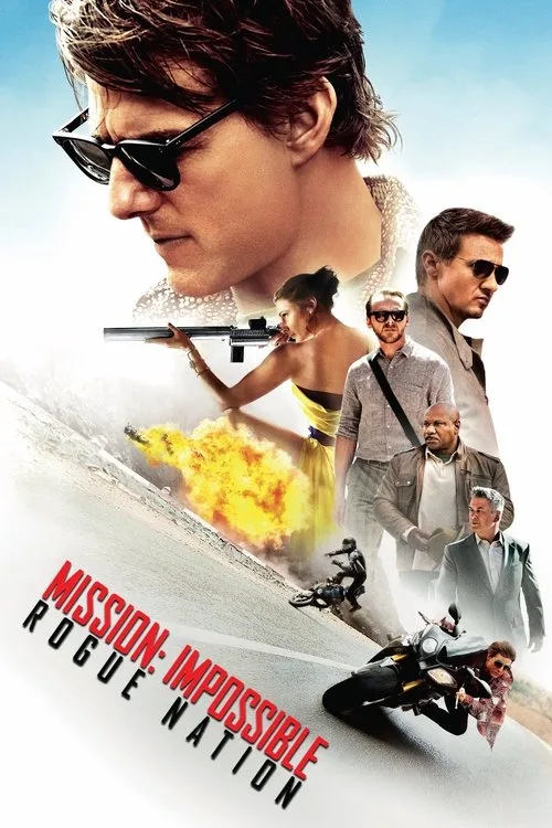 Official theatrical poster for Mission: Impossible - Rogue Nation (2015)