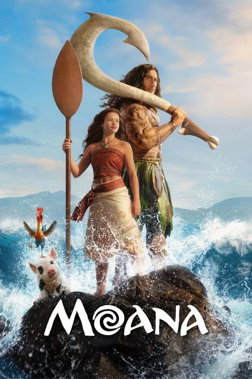 Official theatrical poster for Moana (2026)