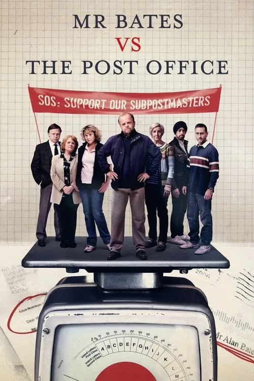 Official theatrical poster for Mr Bates vs The Post Office (2024)