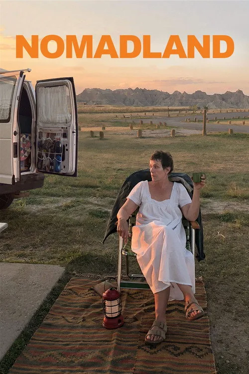 Official theatrical poster for Nomadland (2021)