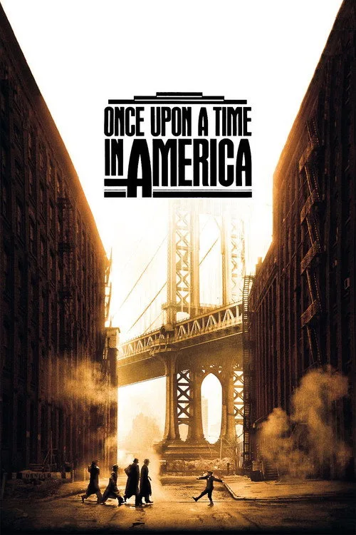 Official theatrical poster for Once Upon a Time in America (1984)