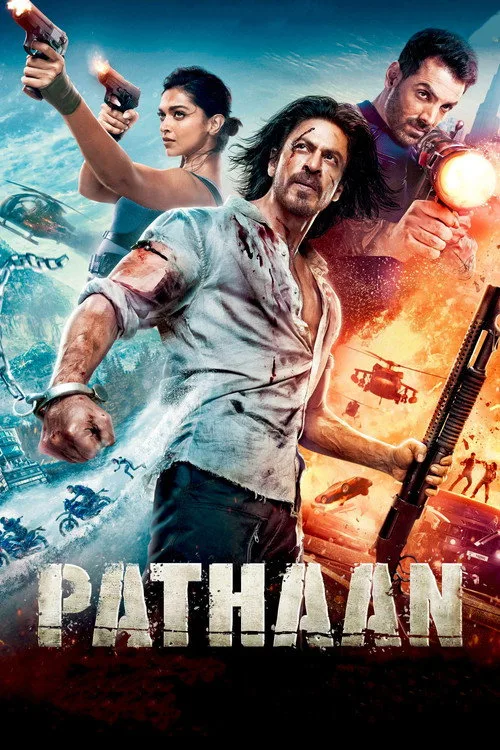 Official theatrical poster for Pathaan (2023)