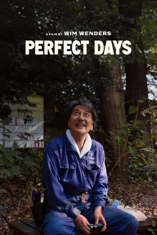 Official theatrical poster for Perfect Days (2023)