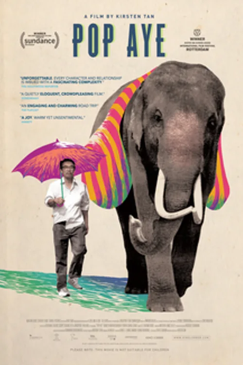 Official theatrical poster for Pop Aye (2017)