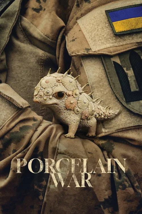 Official theatrical poster for Porcelain War (2024)