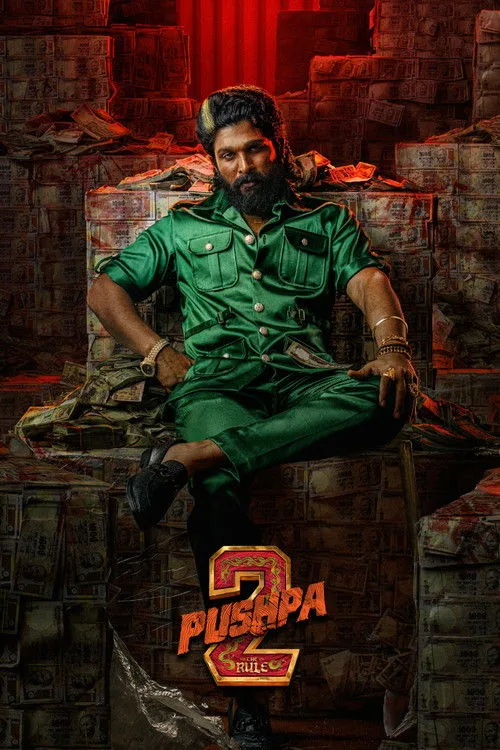 Official theatrical poster for Pushpa 2 - The Rule (2024)