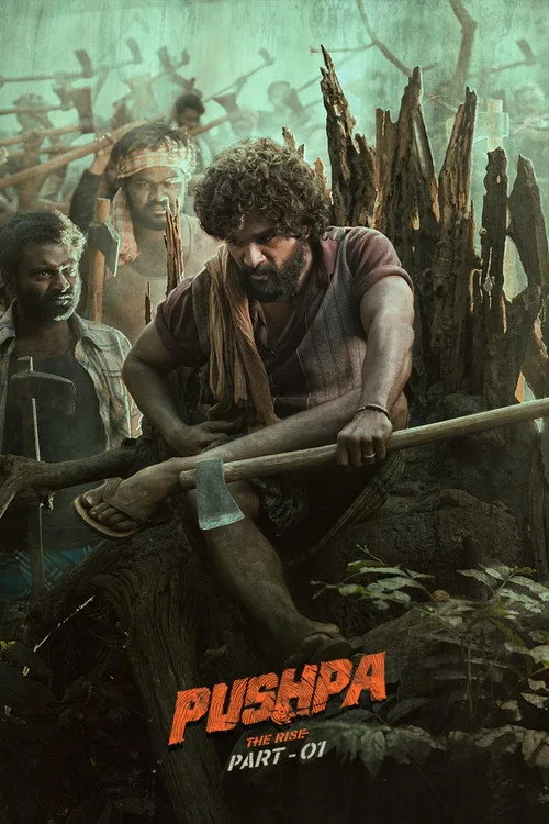 Official theatrical poster for Pushpa: The Rise (2021)