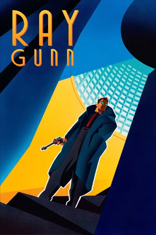 Official theatrical poster for Ray Gunn (2026)