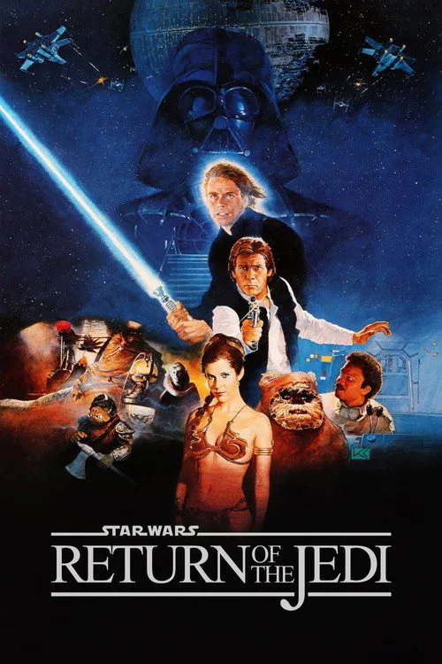 Official theatrical poster for Return of the Jedi (1983)