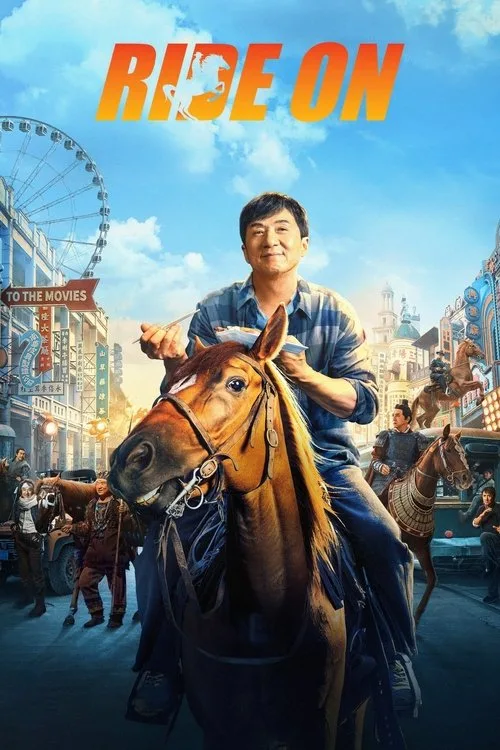 Official theatrical poster for Ride On (2023)