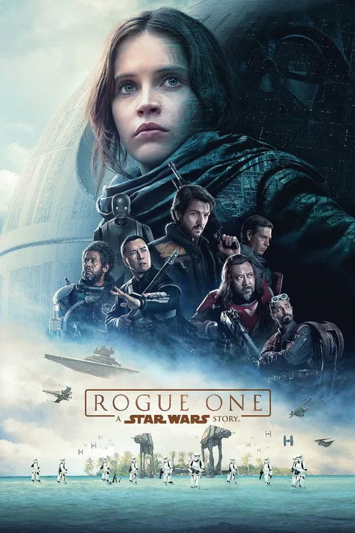 Official theatrical poster for Rogue One: A Star Wars Story (2016)