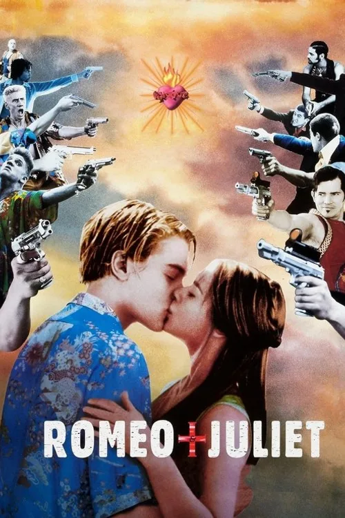 Official theatrical poster for Romeo + Juliet (1996)