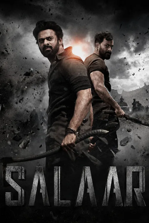 Official theatrical poster for Salaar: Part 1 - Ceasefire (2023)
