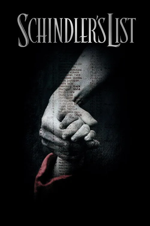 Official theatrical poster for Schindler's List (1993)