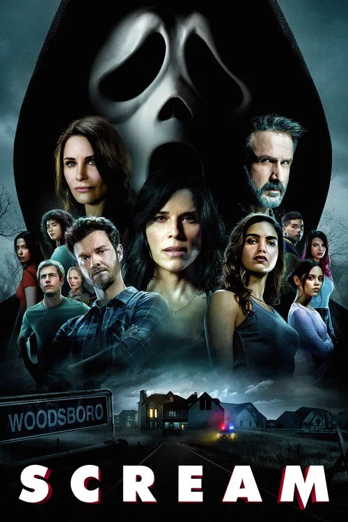 Official theatrical poster for Scream (2022)