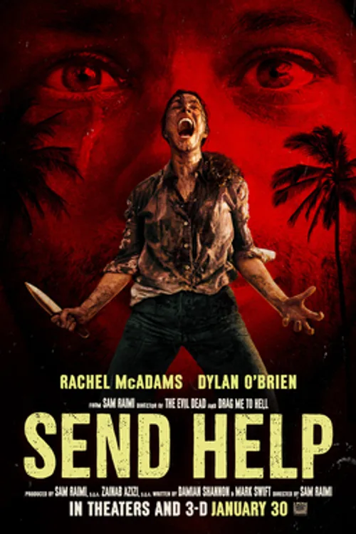 Official theatrical poster for Send Help (2026)