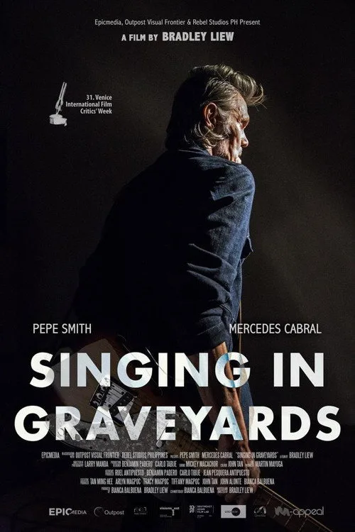 Official theatrical poster for Singing in Graveyards (2016)