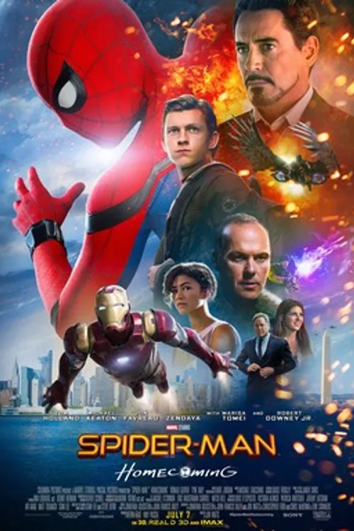 Official theatrical poster for Spider-Man: Homecoming (2017)