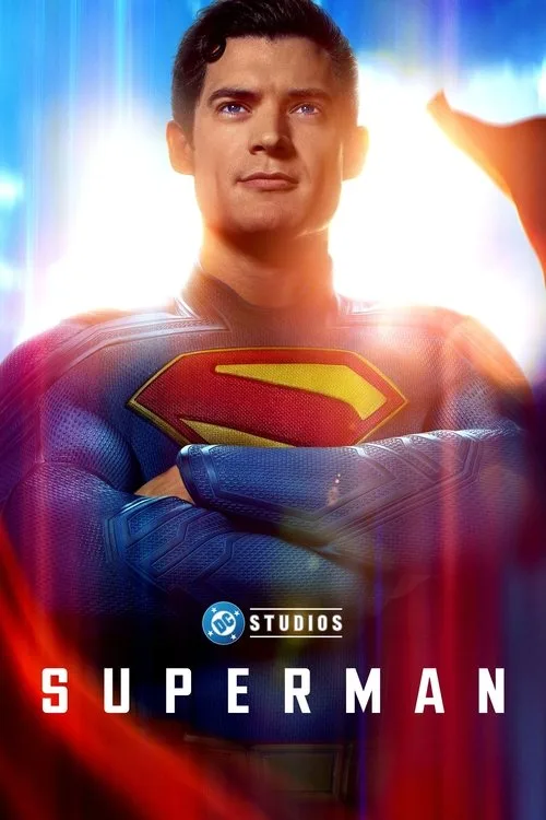 Official theatrical poster for Superman (2025)
