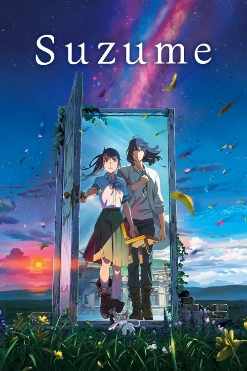 Official theatrical poster for Suzume (2022)
