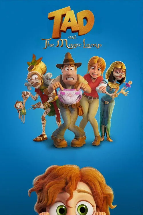 Official theatrical poster for Tad and The Magic Lamp (2026)