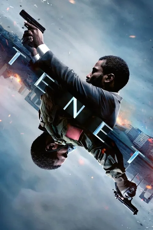 Official theatrical poster for Tenet (2020)