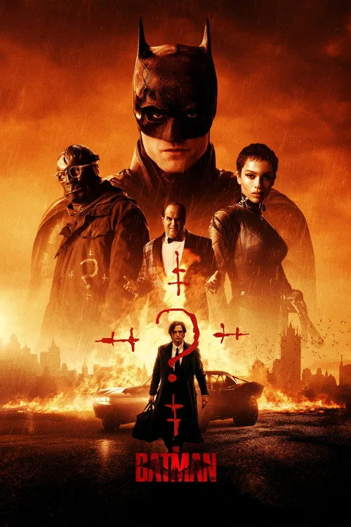 Official theatrical poster for The Batman (2022)