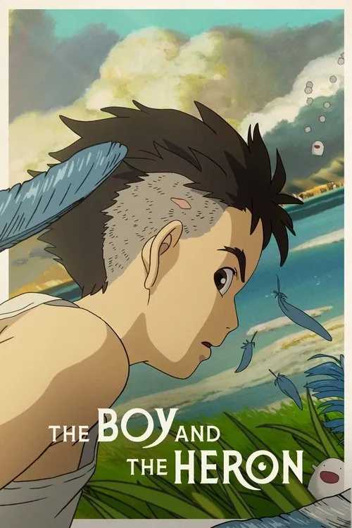 Official theatrical poster for The Boy and the Heron (2023)