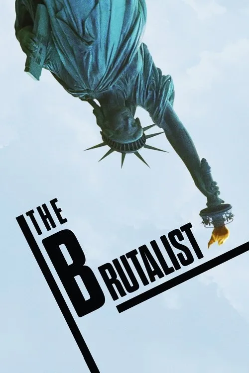 Official theatrical poster for The Brutalist (2024)