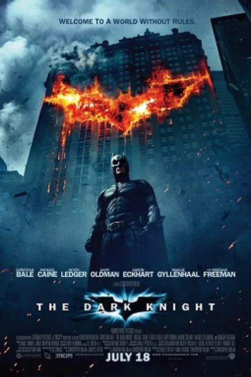 Official theatrical poster for The Dark Knight (2008)