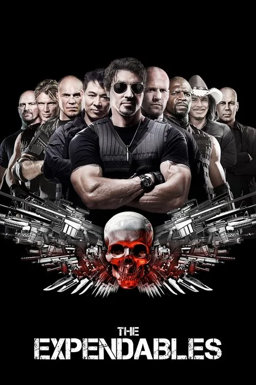 Official theatrical poster for The Expendables (2010)