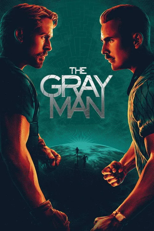Official theatrical poster for The Gray Man (2022)