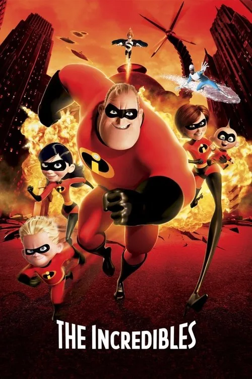 Official theatrical poster for The Incredibles (2004)