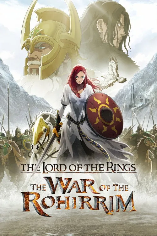 Official theatrical poster for The Lord of the Rings: The War of the Rohirrim (2024)
