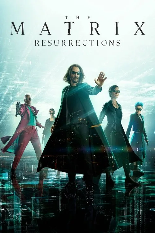 Official theatrical poster for The Matrix Resurrections (2021)