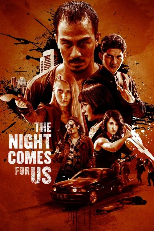 Official theatrical poster for The Night Comes For Us (2018)