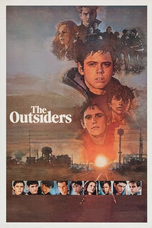 Official theatrical poster for The Outsiders (1983)