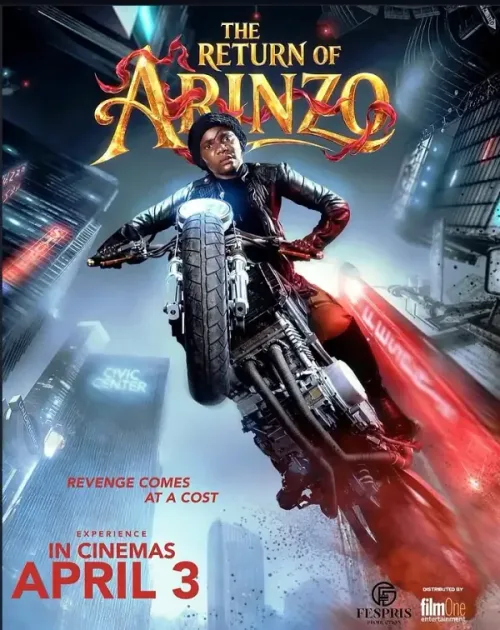 Official theatrical poster for The Return of Arinzo (2026)