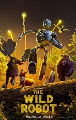 The Wild Robot official movie poster