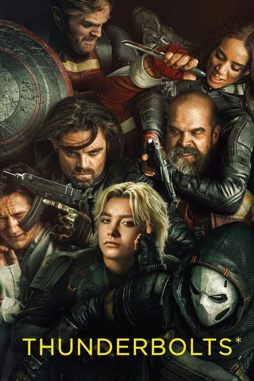 Official theatrical poster for Thunderbolts* (2025)