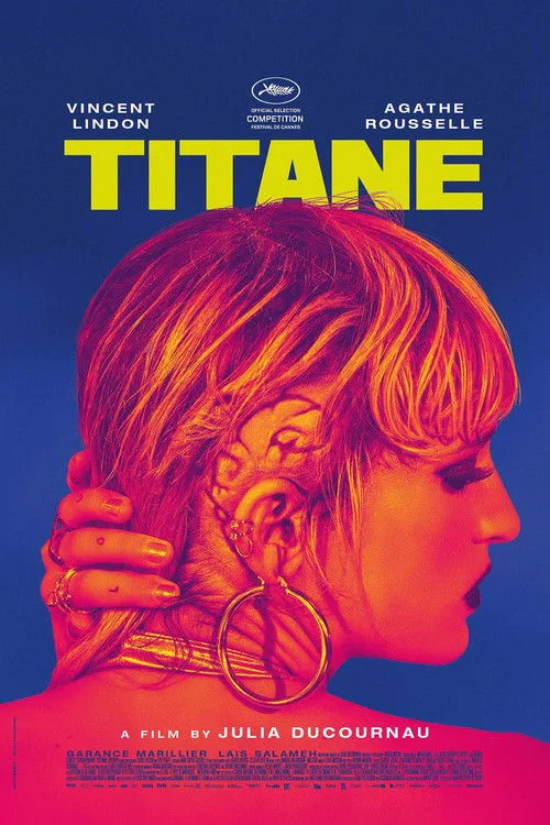 Official theatrical poster for Titane (2021)