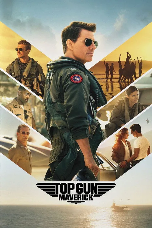 Official theatrical poster for Top Gun: Maverick (2022)