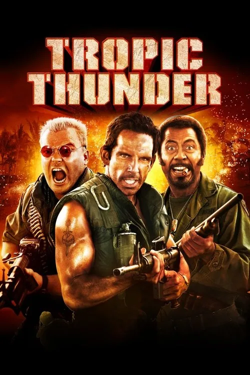 Official theatrical poster for Tropic Thunder (2008)
