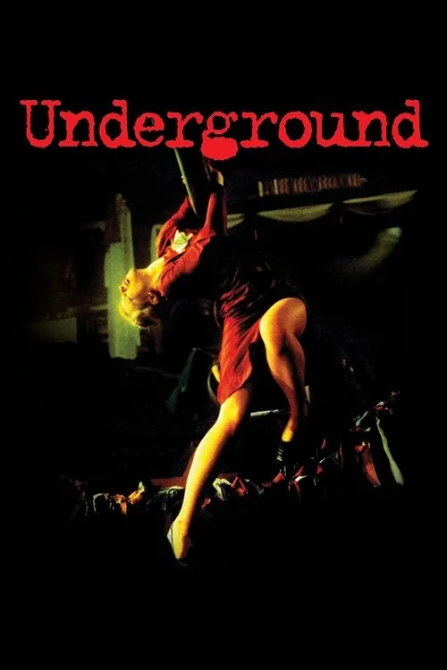 Official theatrical poster for Underground (1995)