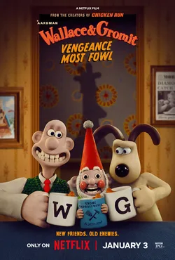 Wallace & Gromit: Vengeance Most Fowl (2024) official movie poster