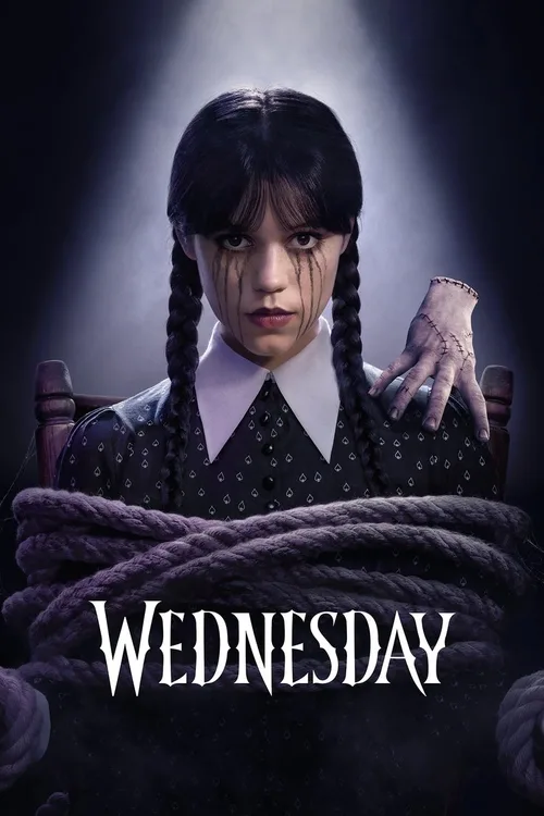 Official theatrical poster for Wednesday (2022)
