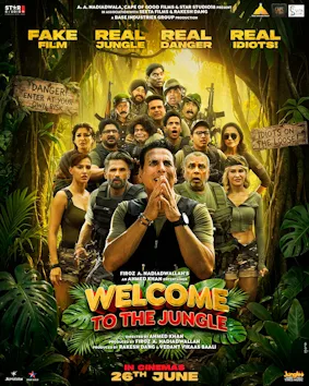 Welcome to the Jungle (2026) official movie poster